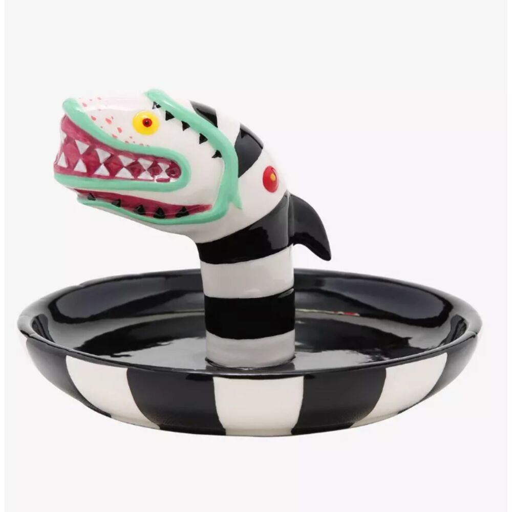RARE Beetlejuice Sandworm Trinket Tray Jewelry decor Holder NEW SEALED